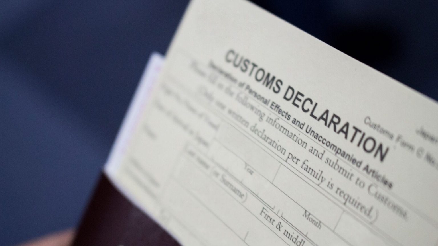 Customs Process